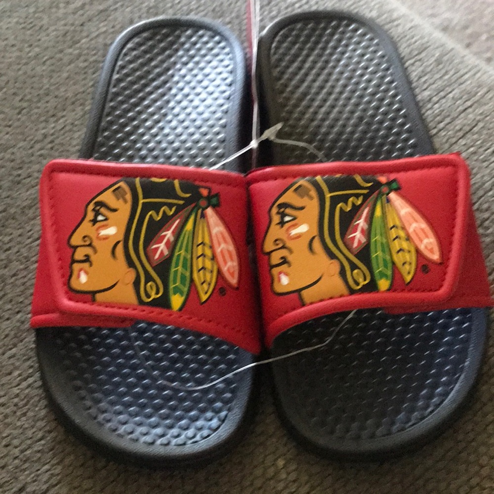 NHL YOUTH BOY SLIDER SANDAL